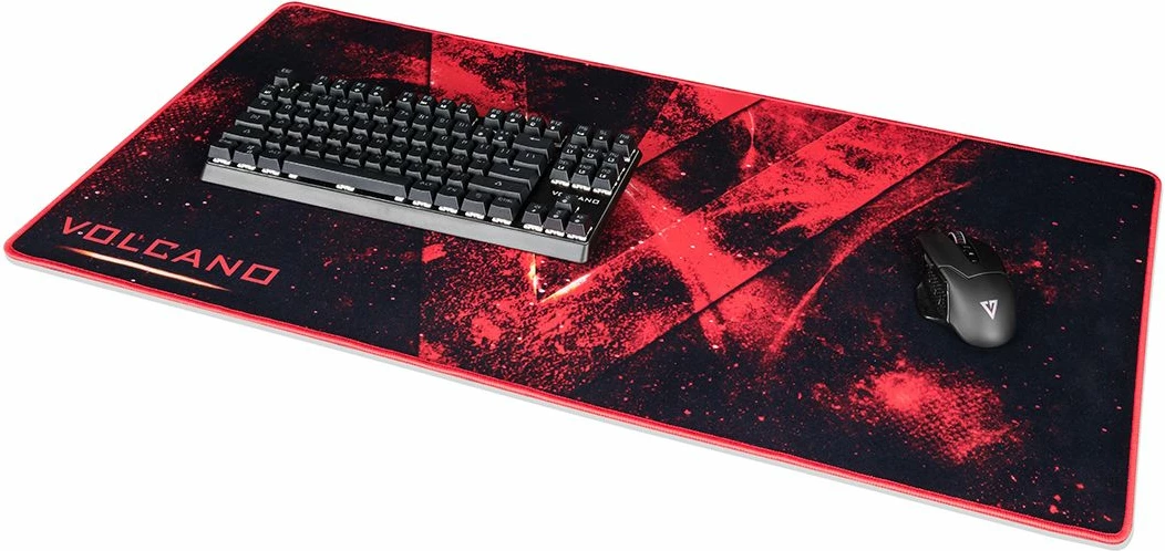 Mauspad Modecom Volcano Erebus XL 900x420x3 mm, kuqe