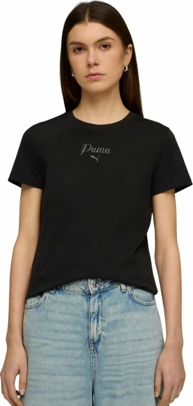 Maicë femra Puma ESS Script Tee 691760 01, e zezë
