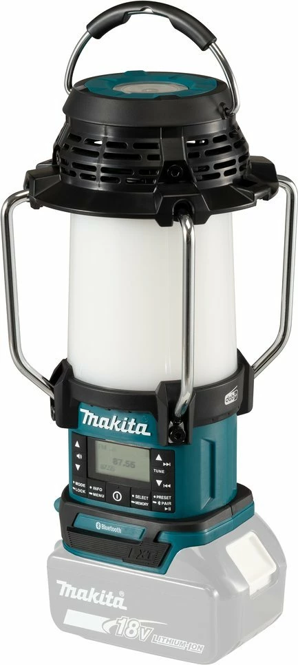 Radio me llambë kampingu Makita DMR056, 18V LXT, Bluetooth, DAB+/FM, USB, pa bateri/karikues