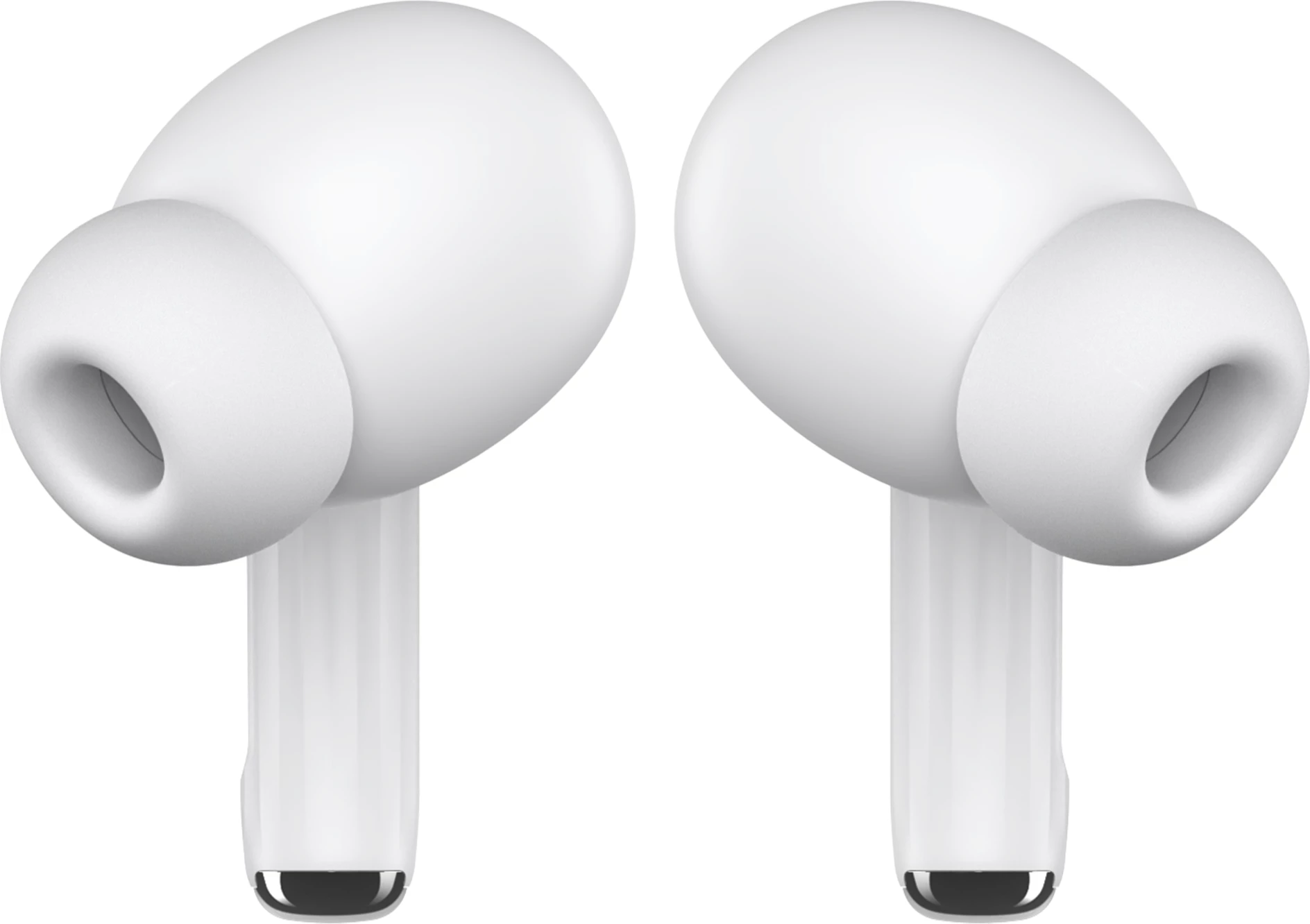 Kufje wireless Moye Aurras 3, ANC, Bluetooth 5.3, karikim wireless, USB-C, të bardha, set me kasë karikimi