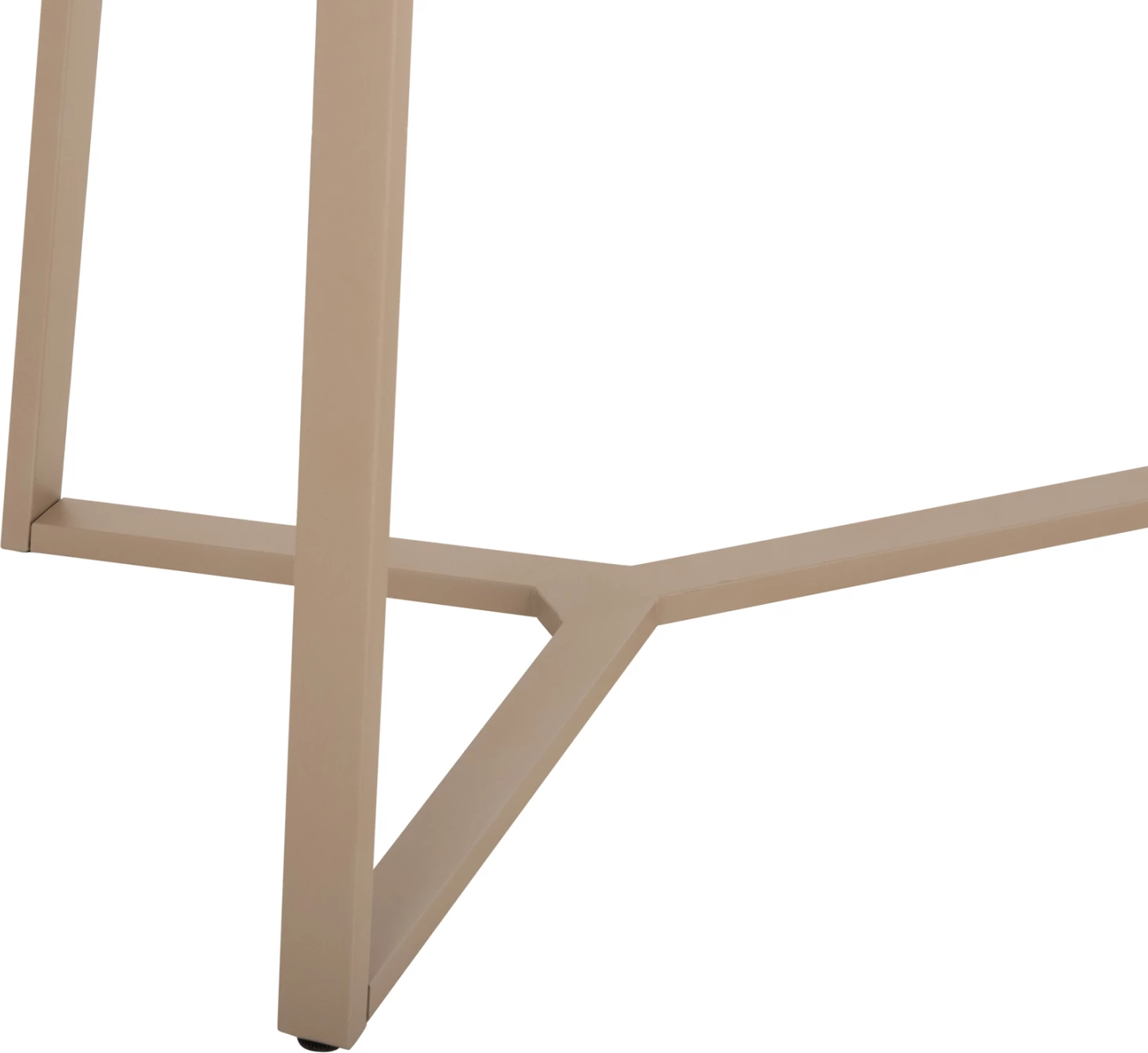 Kornizë metalike për tavolinë, ngjyrë kapuçino mat, FH471.25, 111x60x71cm