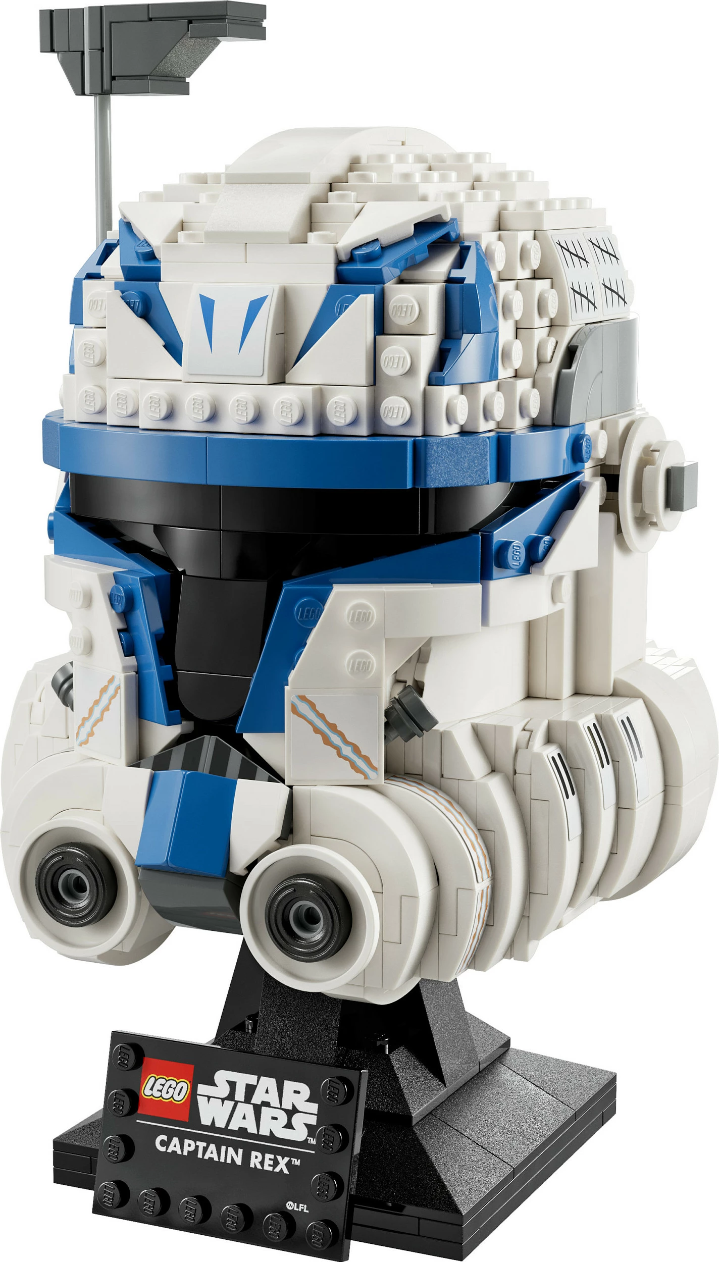 Set ndërtimi LEGO Star Wars Helmetë Captain Rex, 854 copë, shumëngjyrësh