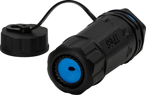 Adapter industrial RJ45 LogiLink Cat.6A, 2xRJ45, i zi