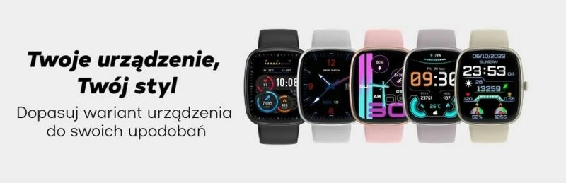Smartwatch për femra Gravity, e zezë