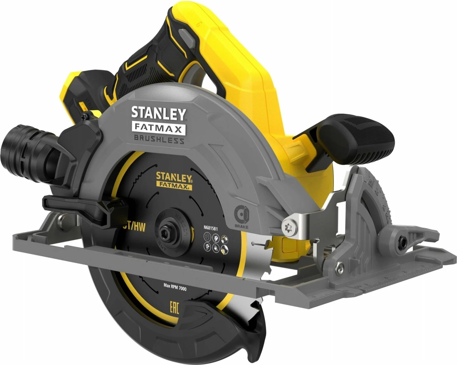 Sharrë rrethore Stanley Fatmax SFMCS551B-XJ 20V 190 mm, pa bateri/pa karikues, e verdhë/zezë