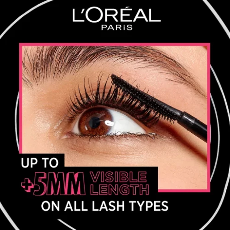 Loreal Paris Lengthening Mascara Telescopic Lift - Black