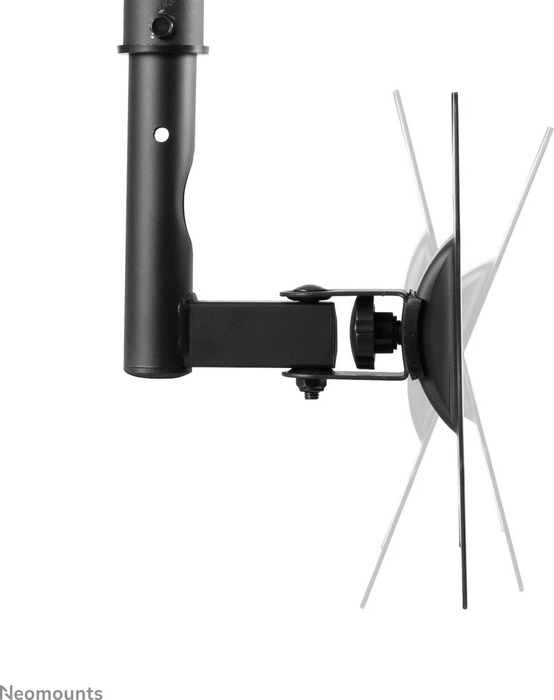 Mbajtëse tavani për monitor/TV Neomounts FPMA-C060BLACK, 10-40 inç, rregullim lartësie, zezë