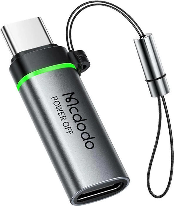 Adapter USB-C në USB-C Mcdodo OT-2450, auto power off, zi