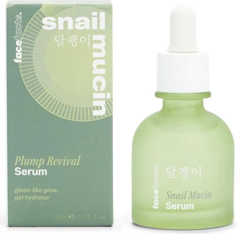 Face Facts Snail Mucin Plump Revival Serum - 30ml