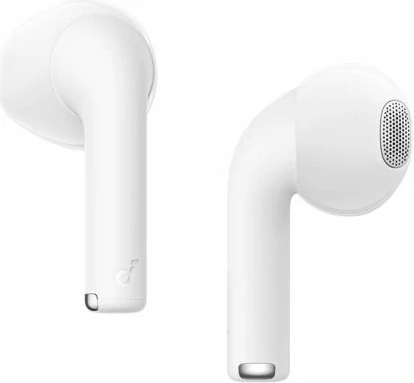 Kufje pa kabllo ANKER Soundcore K20i (A3994G21), Bluetooth 5.3, 6h/36h, IPX5, 2 mikrofonë AI ENC, të bardha, set me kasë karikimi