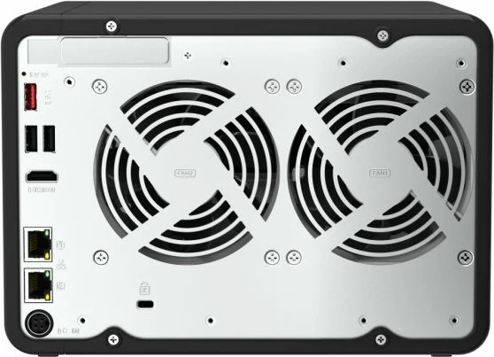 server NAS QNAP TS-664-8G, 6-bay, 8GB RAM, 2x2.5GbE, HDMI 4K, e zezë