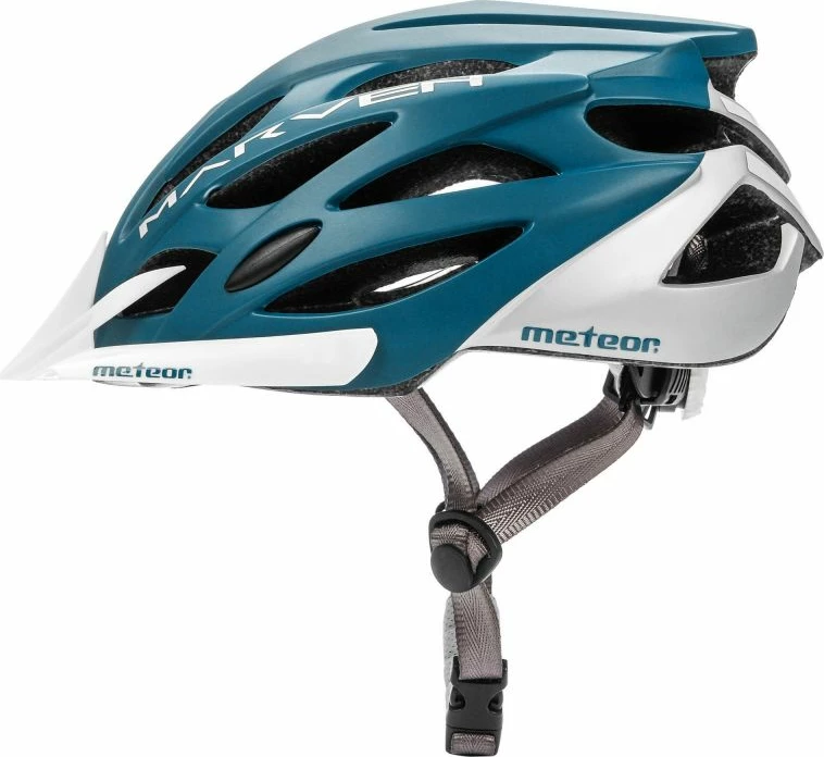 Helmetë biçiklete Meteor Marven 24781, kaltër/gri