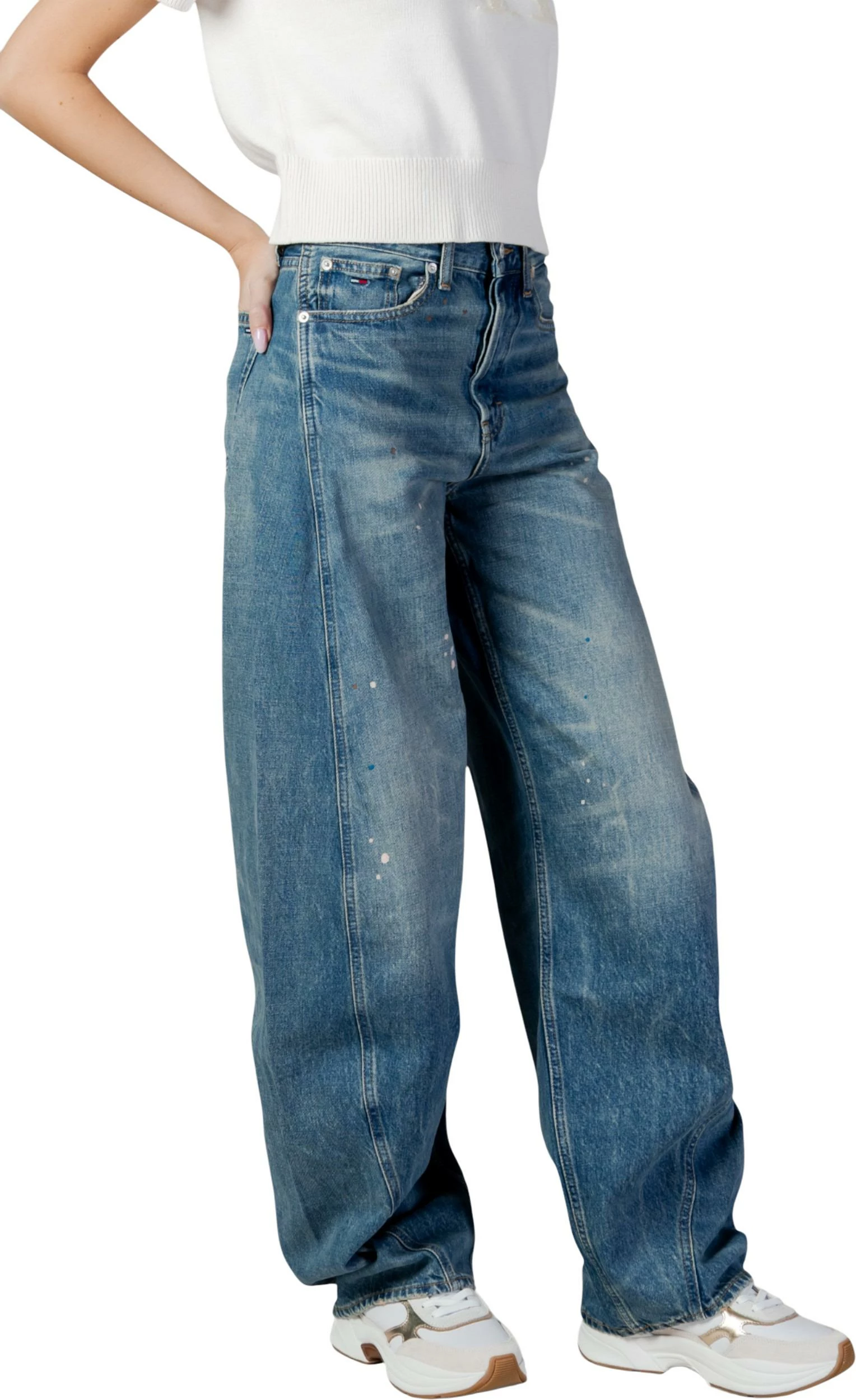 Xhinse për femra Tommy Hilfiger Jeans DW0DW22017, blu denim [Madhësia: W29 L32]