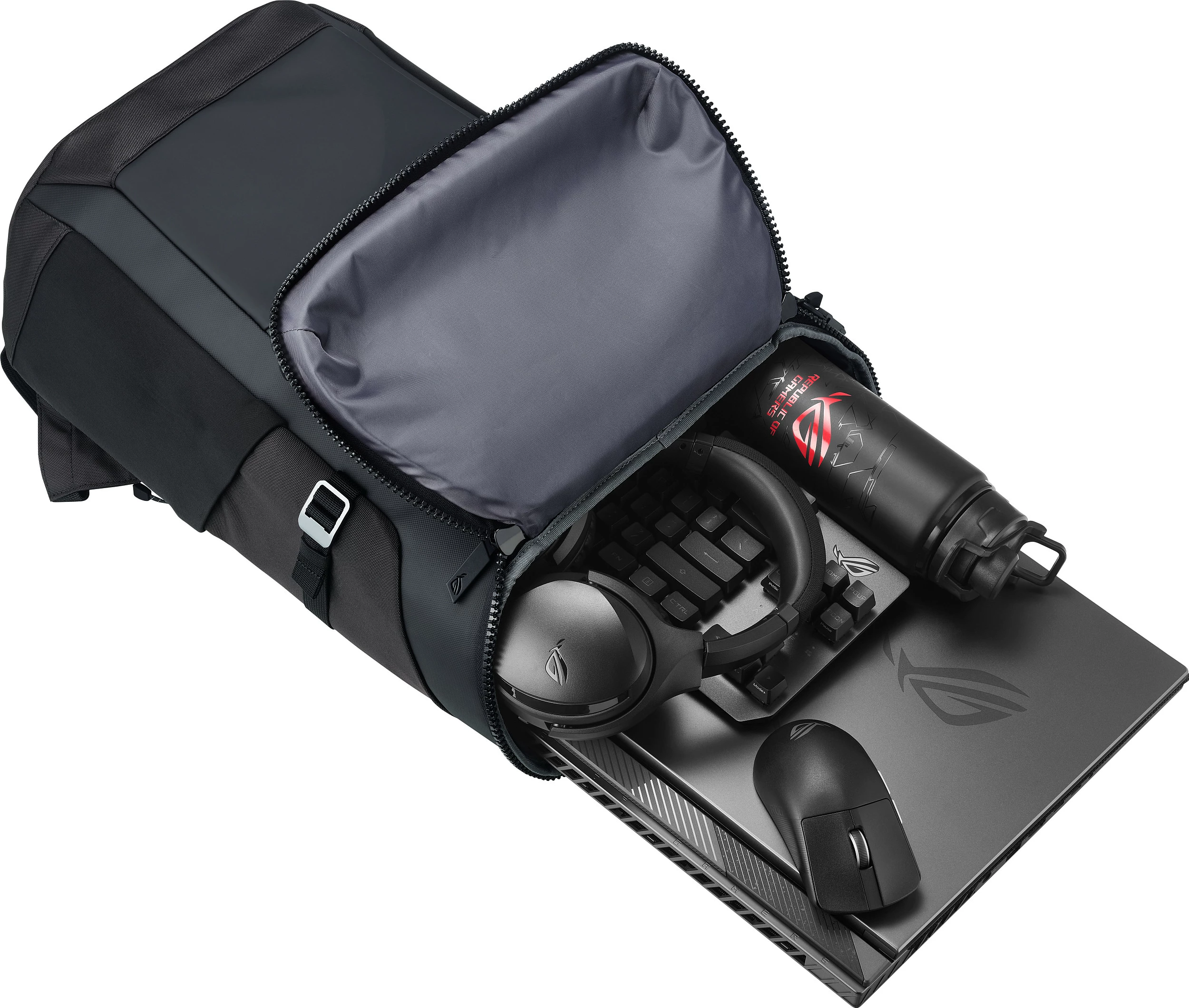 Rucksack gaming ASUS ROG Ranger BP2701 17 inç, i zi, waterproof