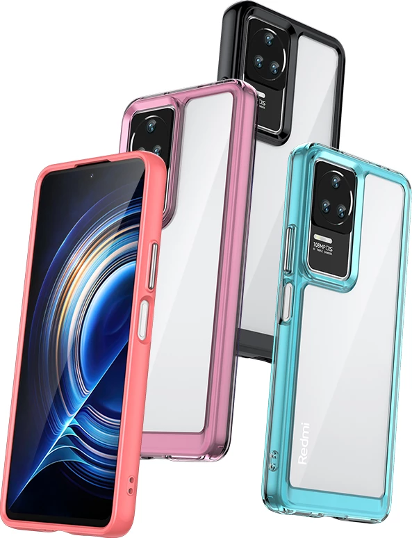 Mbështjellës Hurtel Outer Space Case për Xiaomi Poco F4 5G, kaltër