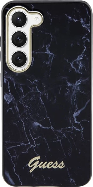 Mbështjellës Guess GUHCS23SPCUMAK për Samsung Galaxy S23, hardcase, i zi