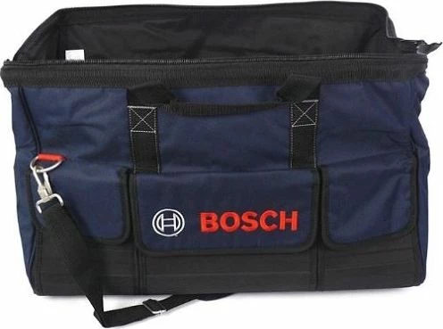 Çantë veglash Bosch 1600A003BK 49.5x29.5x29.5 cm, 10 xhepa, rrip shpatulle i rregullueshëm, blu e errët