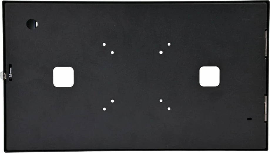 Mbajtës tavoline për tabletë Hannspree, 13.3", metal, me kyç, i zi