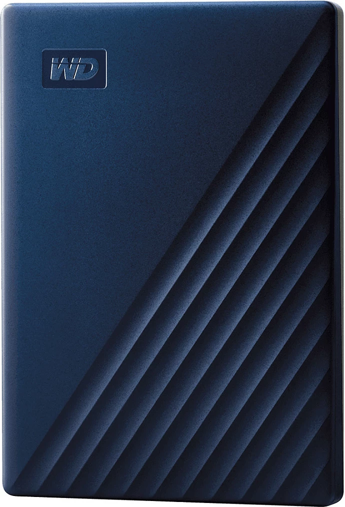 Hard disk Western Digital My Passport për Mac, 2 TB, 3.2 Gen 1, Blu