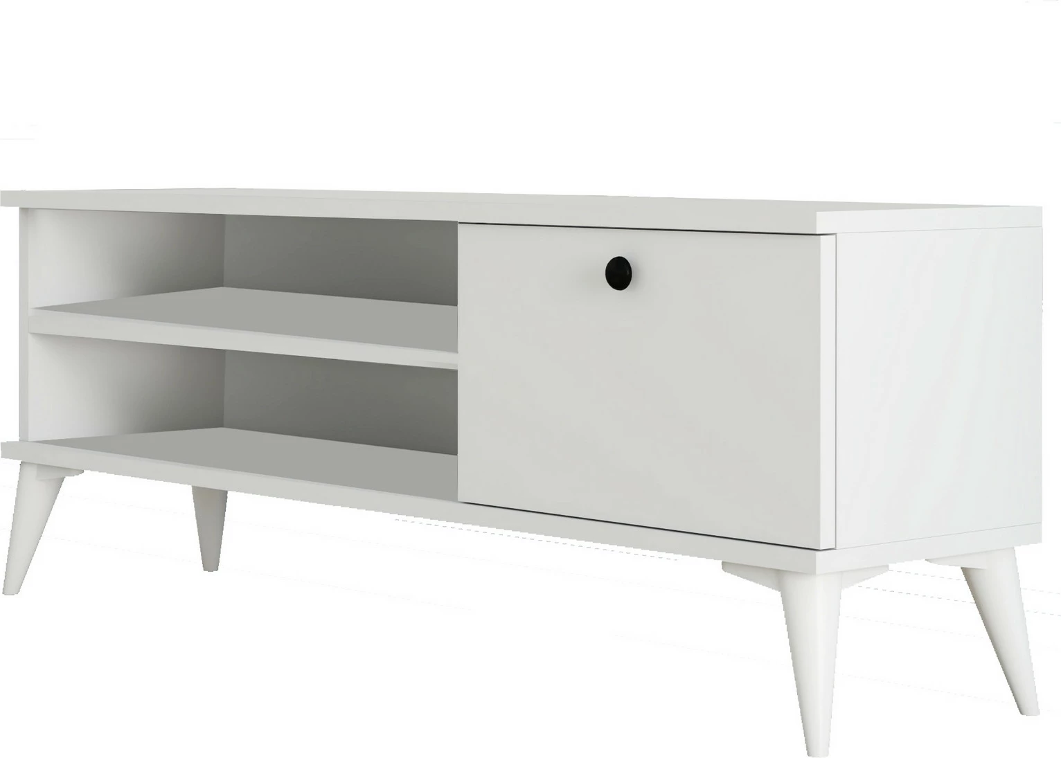 Komodë TV Hanah Home, Retro 1564, ngjyrë e bardhë