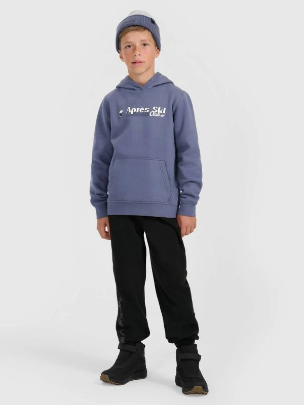 Duks me kapuç për djem 4F, gri