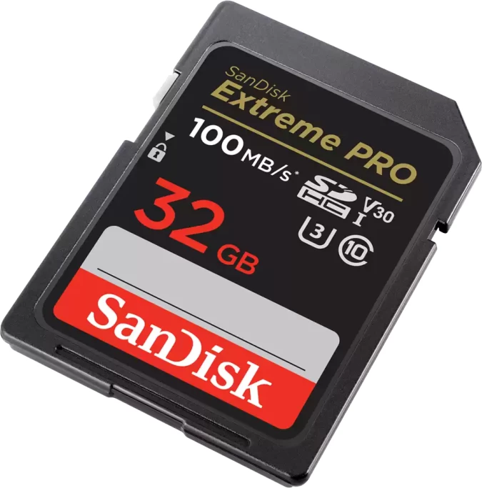 kartelë memorie SDHC SanDisk Extreme PRO SDSDXXO-032G-GN4IN 32GB UHS-I U3/V30
