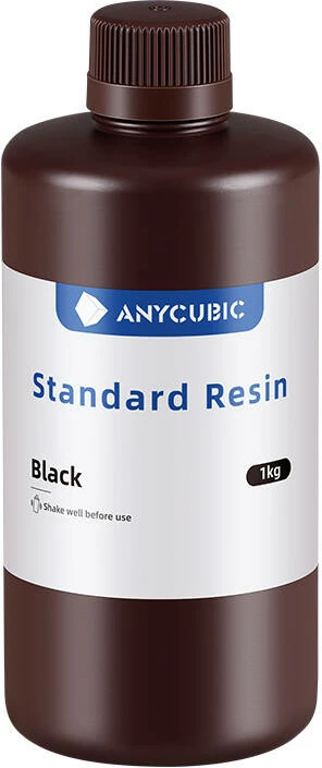 Resinë standarde AnyCubic SPTBK-104E, 1 kg, e zezë