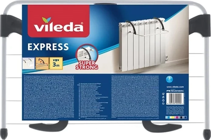Tharëse për rroba Vileda Express, e bardhë