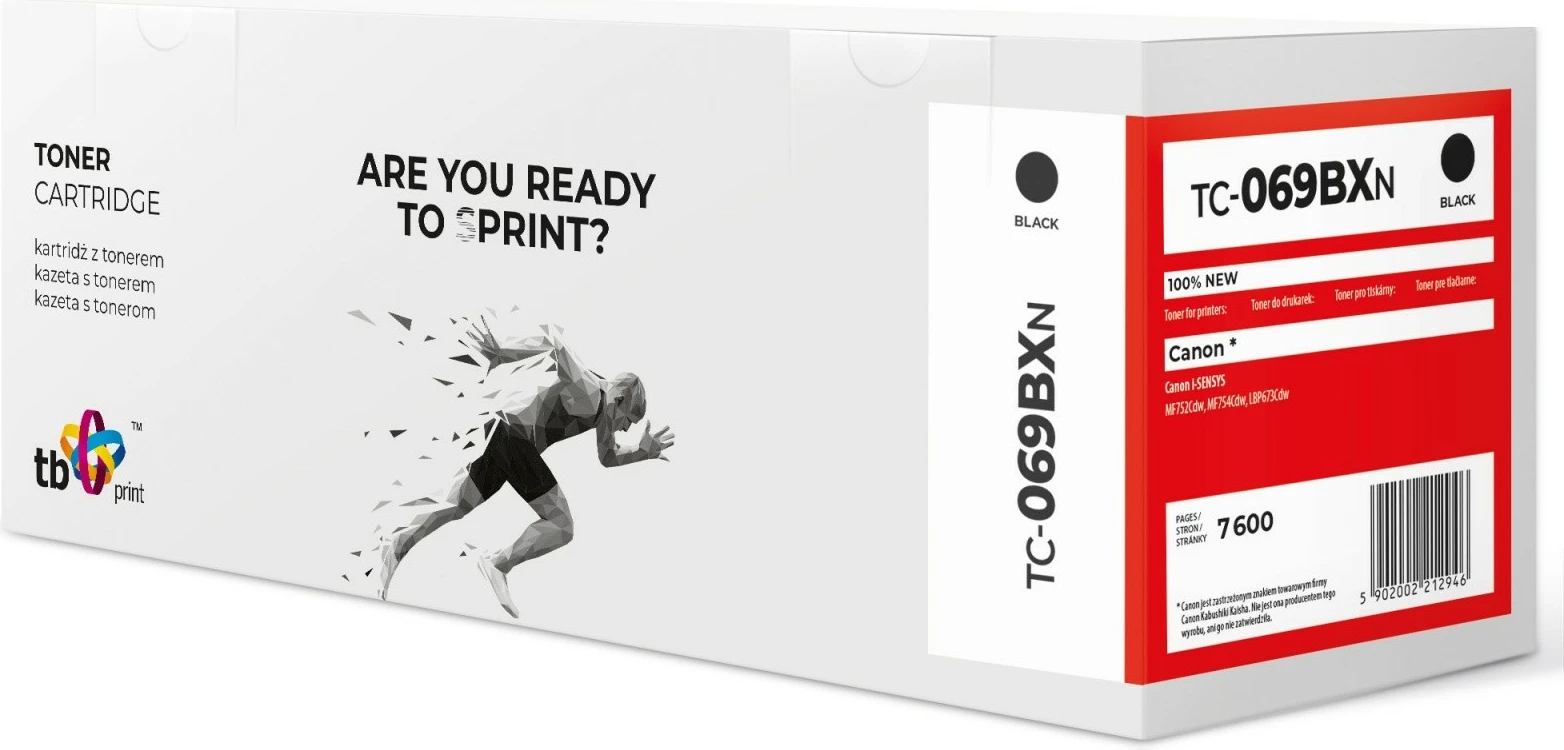 Toner TB Print TC-069BXN për Canon MF752, MF754, LBP673, i zi