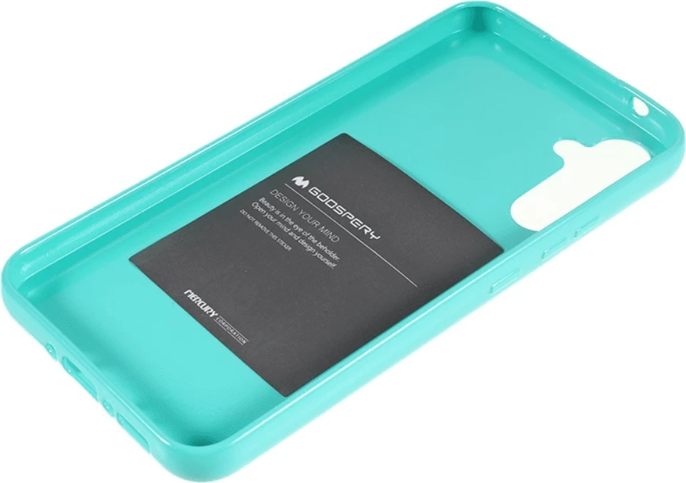Mbështjellës silikoni i hollë Goospery Jelly Thin 18168 për Samsung Galaxy A54, mint