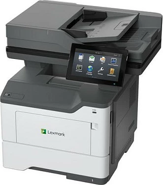 Printer multifunksional Lexmark MX632adwe, laser mono A4, duplex, ADF 100 fletë, ekran me prekje 7", gri/zezë