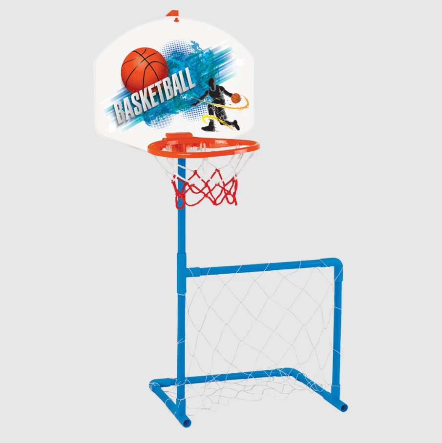 Set tabelë basketbolli me top për fëmijë Magic Basketball And Football Goal