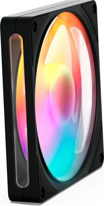 Ventilator kasë NZXT F140 RGB, 140mm, 4-pin PWM, i zi