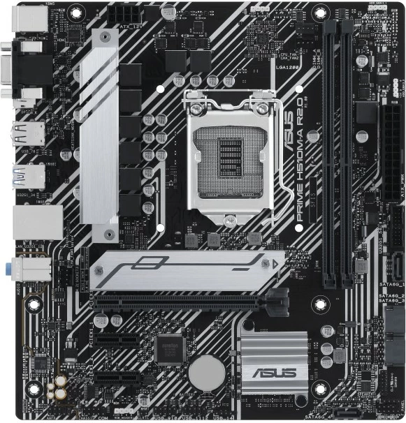 Pllakë amë ASUS PRIME H510M-A R2.0, Intel, LGA 1200, DDR4, micro ATX