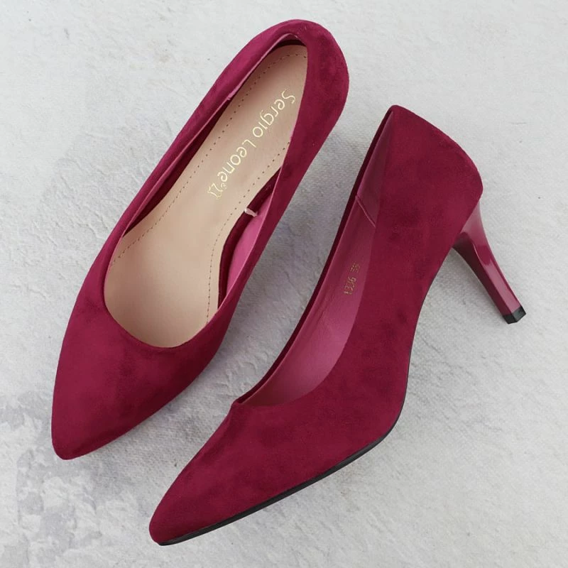 Këpucë elegante femra LEONE Sergio Leone 1336, fuchsia [Madhësia: 36]