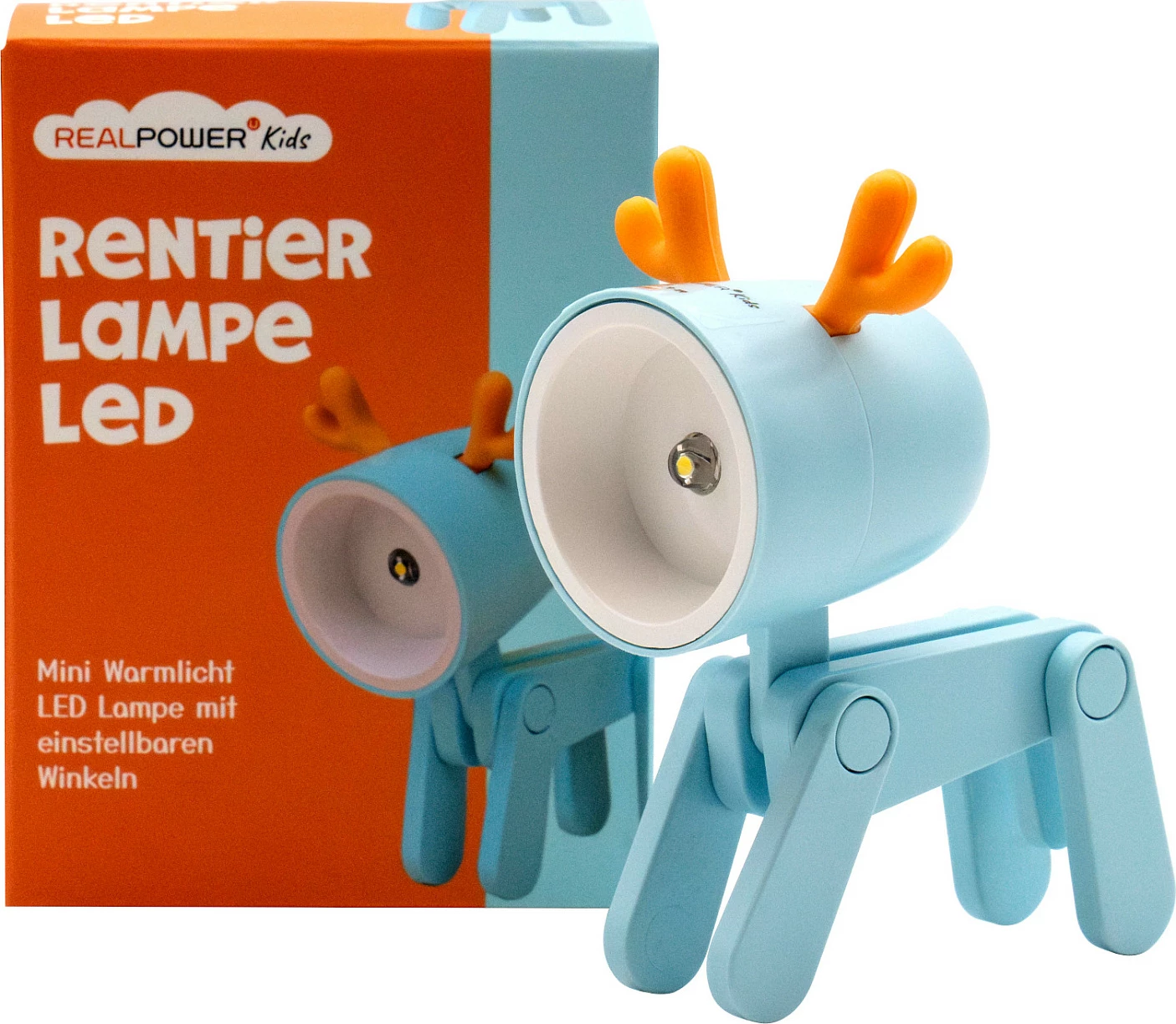 Llambë dore LED Ultron RealPower Blue Deer, 3x LR41, blu