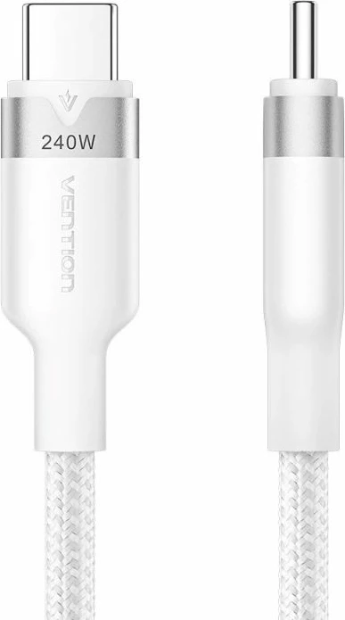 Kabëll USB-C në USB-C Vention, i bardhë