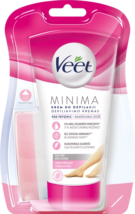 Krem depilimi për femra Veet Minima Shower 135ml