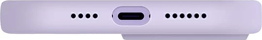 Mbështjellës UNIQ Lino për iPhone 14 Plus, Violet