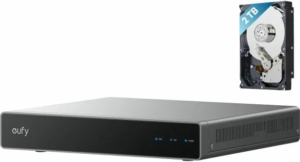 Regjistrues video NVR ANKER eufy S4, 8-16 kanale, HDD 2TB, i zi