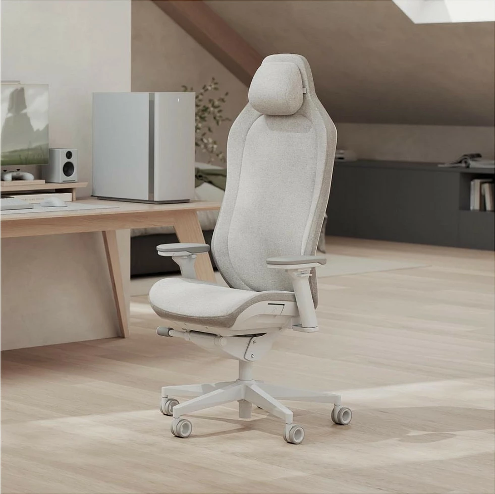 Karrige gaming Fractal Design Refine 2, fabric, Light (gri e çelët)