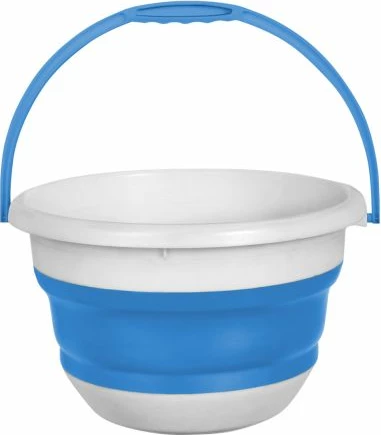 Kovë e palosshme BRUNNER VINIS 0203062N.C9N, TPE, rezistente nxehtësie 125°C, me dorezë, blu