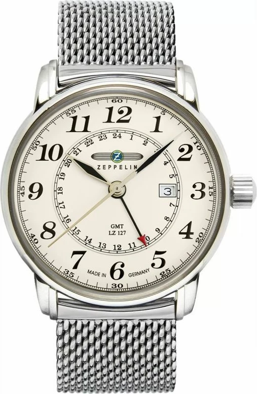 Orë dore për meshkuj Zeppelin, e zezë