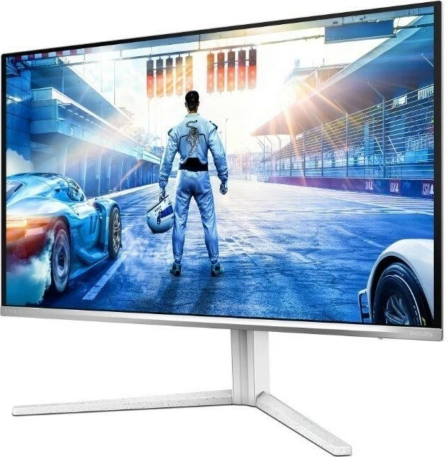 Monitor Philips 27M2N6501L/00, QD-OLED, 26.5 inch, 240Hz, QHD, i bardhë