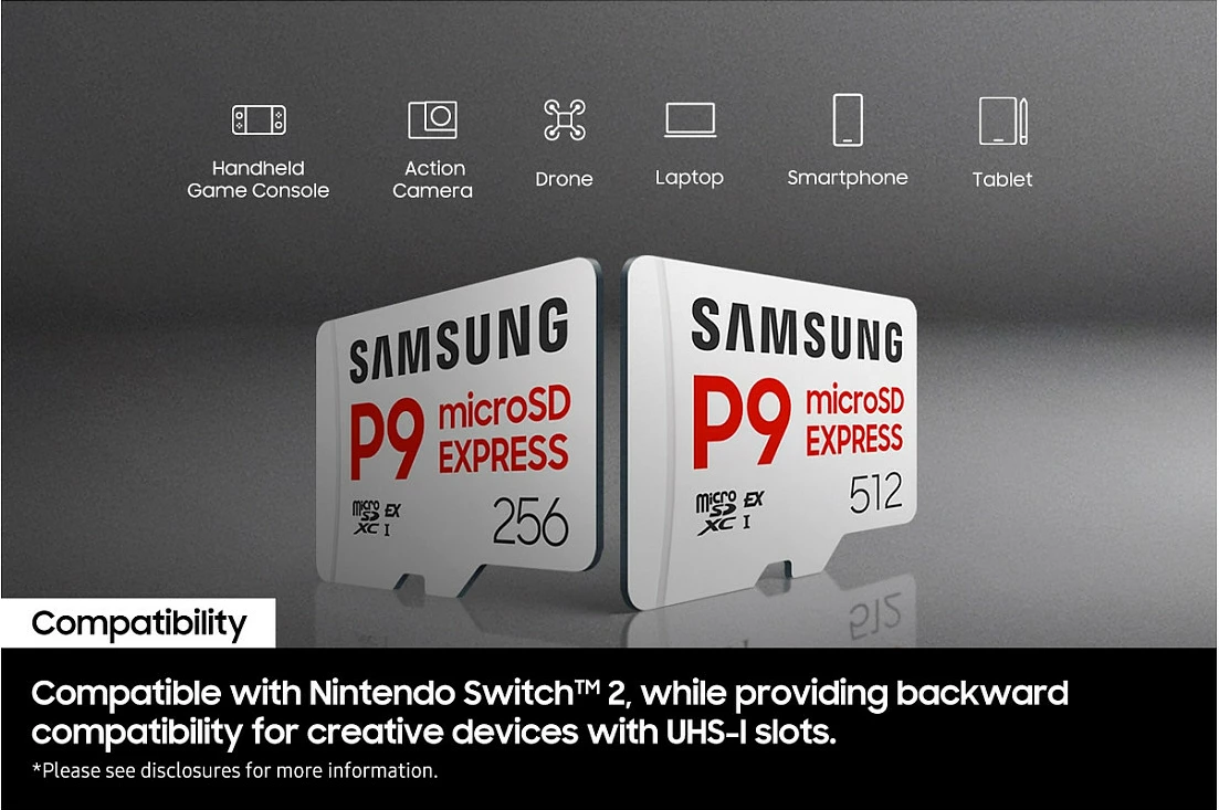 Kartelë memorie Samsung P9 microSDXC 512GB, UHS-I U3 V30 A1, e bardhë