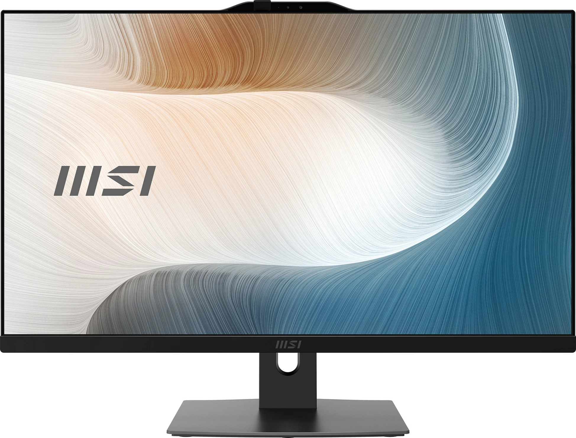 Kompjuter All-in-One MSI Modern AM242P 1M-1848AT, 23.8" Full HD, Intel Core 3, 8GB RAM, 256GB SSD, Windows 11 Pro, e zezë