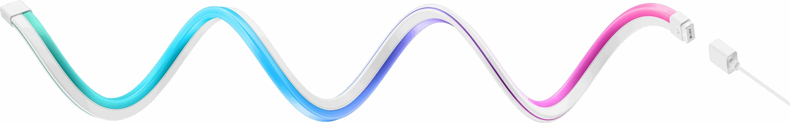 LED strip Deepcool EA160, universal, 1.6m, multicolour, 3 Pin, i bardhë/transparente