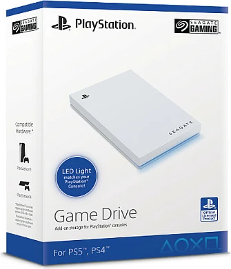 SSD e jashtme Seagate PlayStation STMH2000200, 2TB, USB 3.2 Gen 1, e bardhë