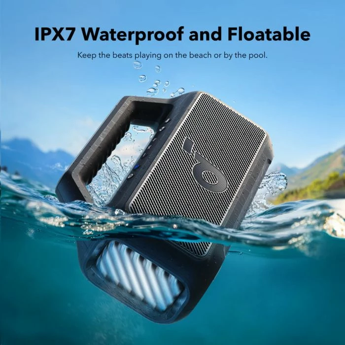 Altoparlant Bluetooth portativ Anker Soundcore BOOM 2 80W 24h IPX7 Bluetooth 5.3, i zi 3