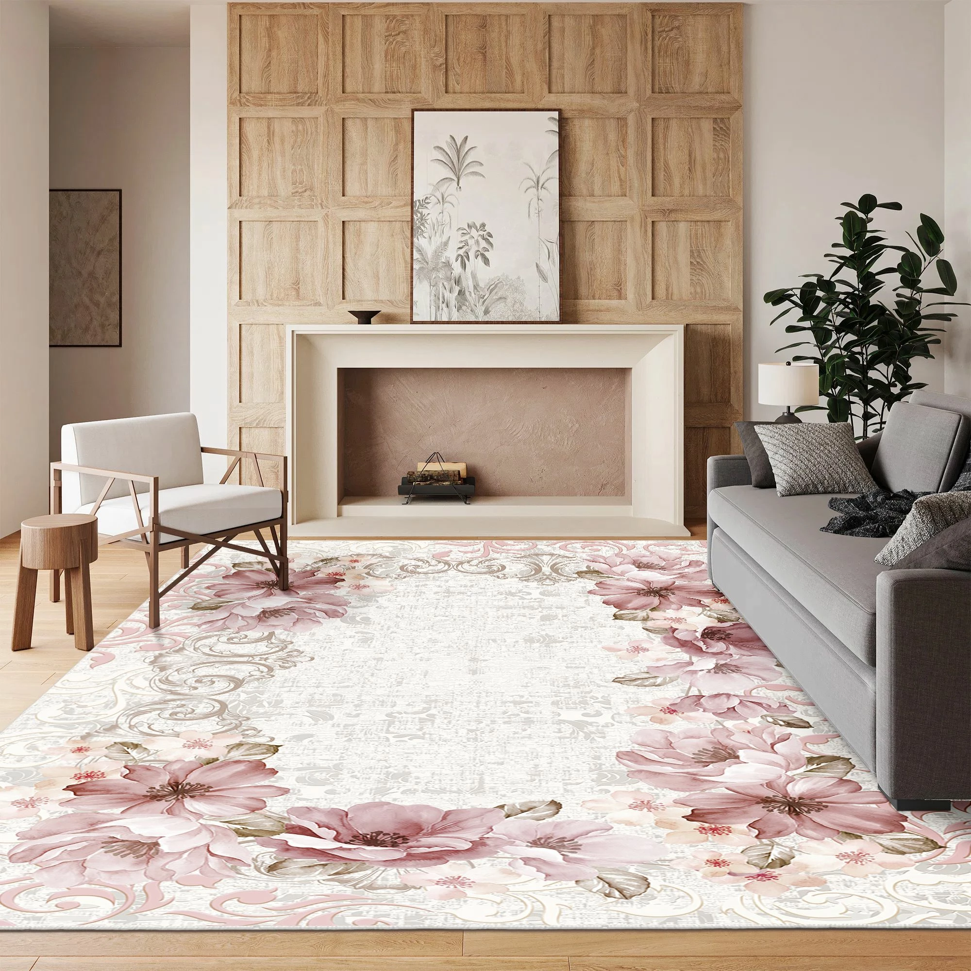 Qilim Velvet, shumëngjyrësh, 80x120cm, Conceptum Hypnose, Els1828